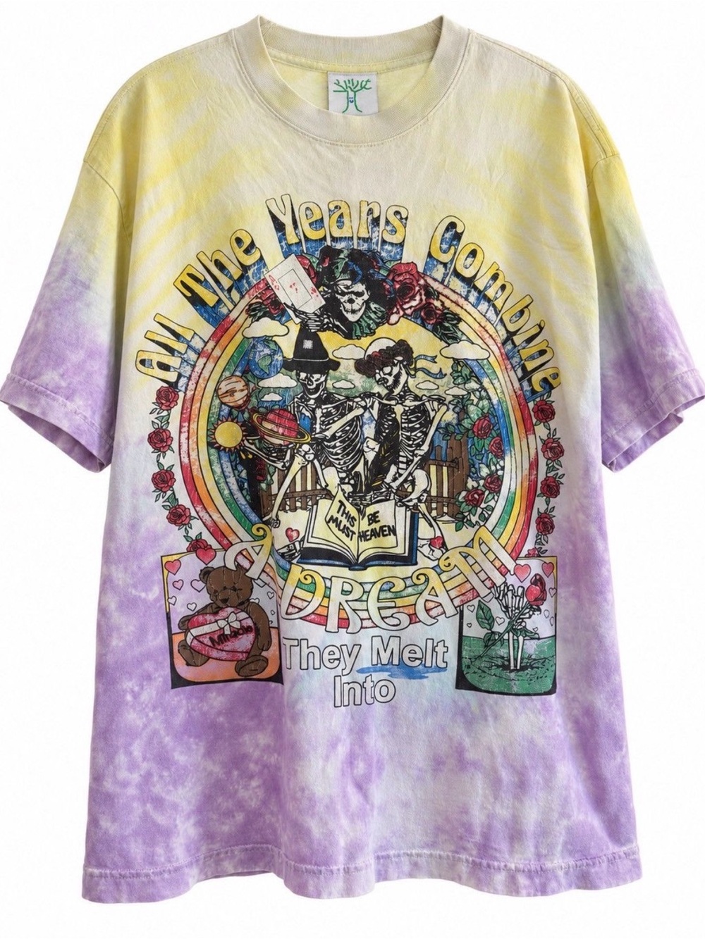 Online Ceramics All The Years Combine Stella Blue Tie Dye Tee M